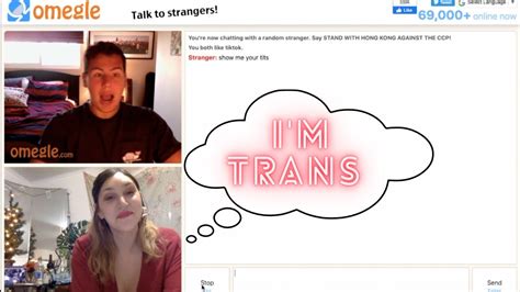 trans omegle|Trans Chat